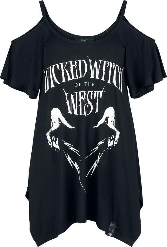gothicana by emp "Wicked Witch - Top" Top black by The Wizard Of Oz by Killstar