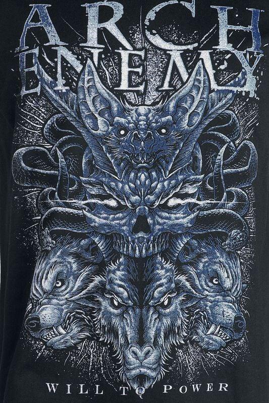 Gothicana By Emp "Will To Power" T-Shirt Black By Arch Enemy