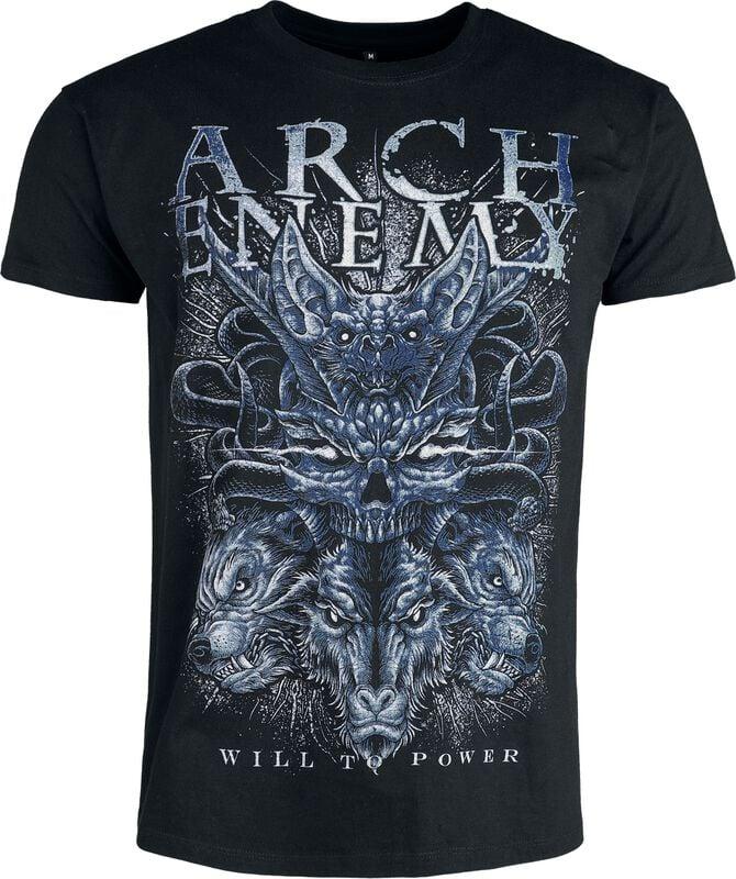gothicana by emp "Will To Power" T-Shirt black by Arch Enemy