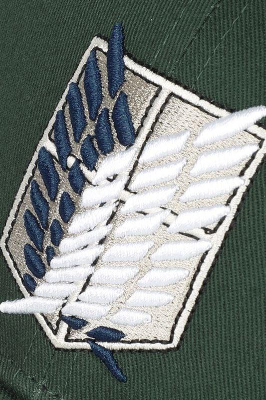 Gothicana By Emp "Wings Of Freedom" Cap Green By Attack On Titan