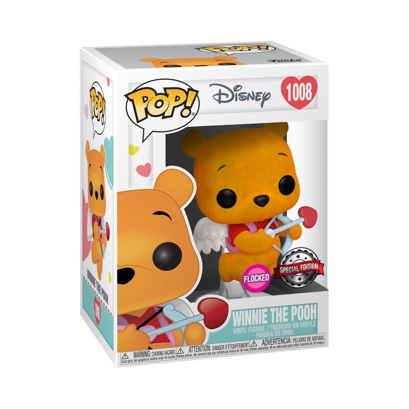 gothicana by emp "Winnie The Pooh (Flocked) Vinyl Figurine 1008" Funko Pop by Winnie the Pooh