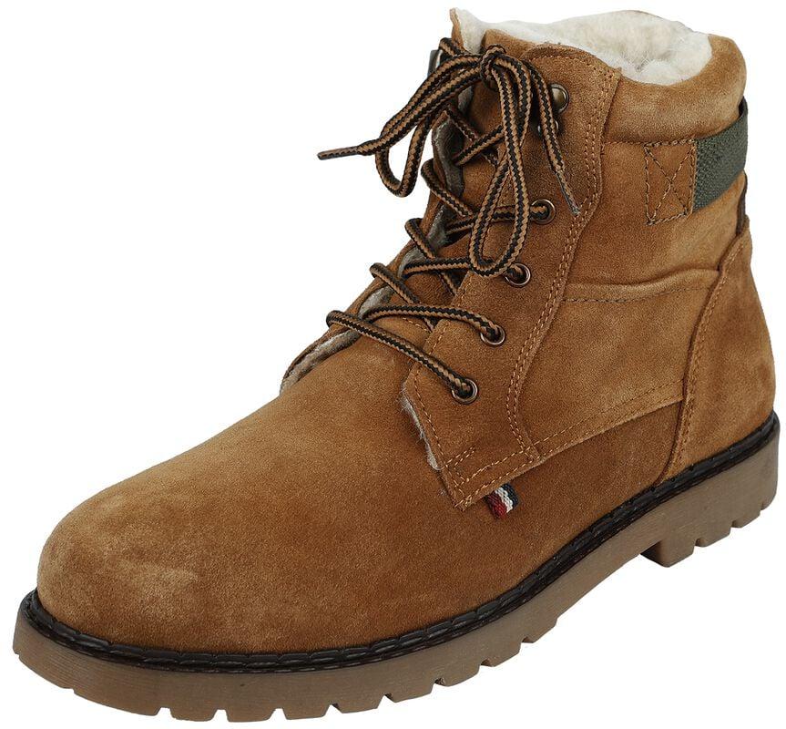 gothicana by emp "Winter Boots" Boot ochre by RED by EMP