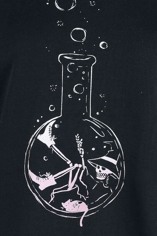 Gothicana By Emp "Witch Potion" Hoodie Black-pink By Outer Vision