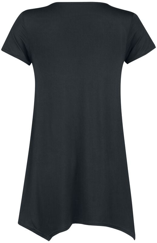 Gothicana By Emp "Wolf Roses" T-Shirt Black By Spiral