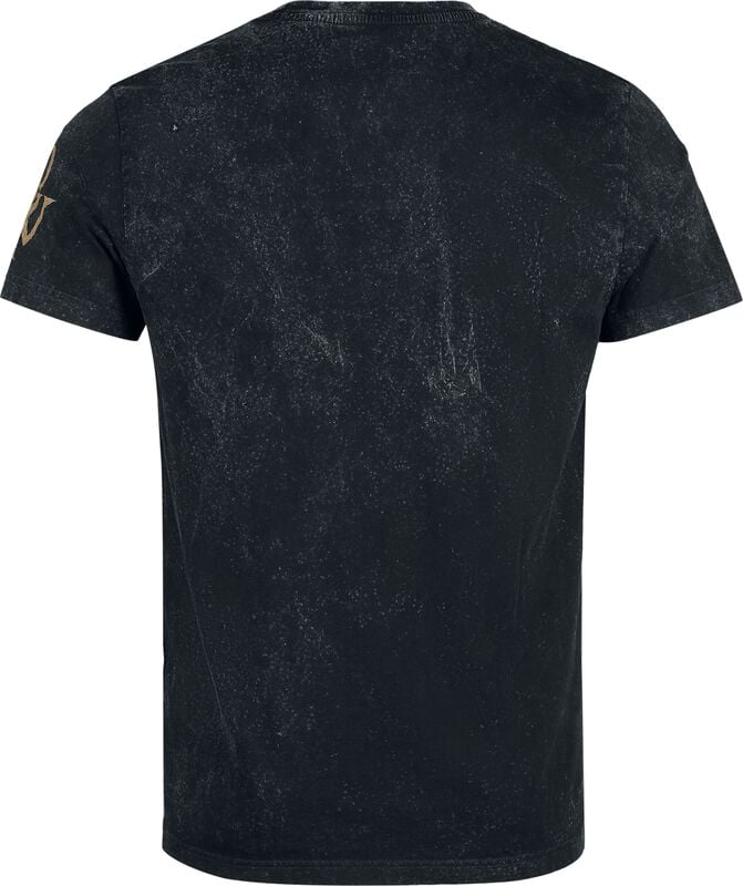 Gothicana By Emp "Wolf Vs Angel" T-Shirt Dark Grey By Powerwolf