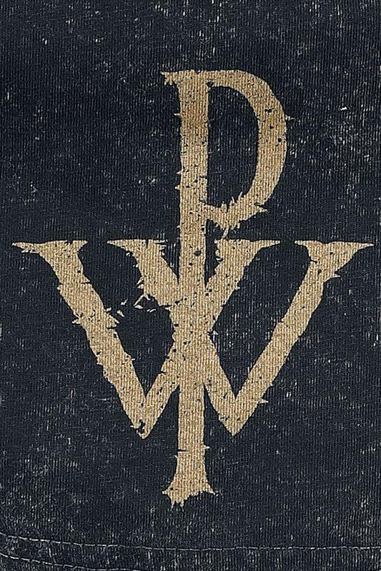 Gothicana By Emp "Wolf Vs Angel" T-Shirt Dark Grey By Powerwolf