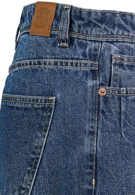 Gothicana By Emp "Women's Denim Bermuda Shorts" Shorts Blue By Sublevel Denim