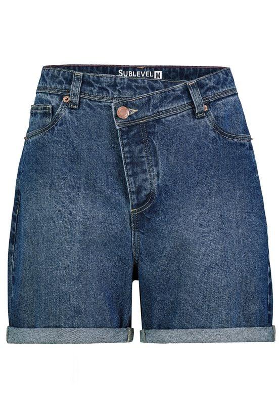 gothicana by emp "Women's Denim Bermuda Shorts" Shorts blue by Sublevel Denim