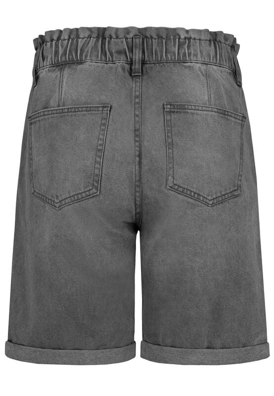 Gothicana By Emp "Women's Denim Bermuda Shorts" Shorts Grey By Sublevel Denim