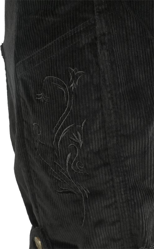 Gothicana By Emp "Wonka" Shorts Black By Willy Wonka And The Chocolate Factory