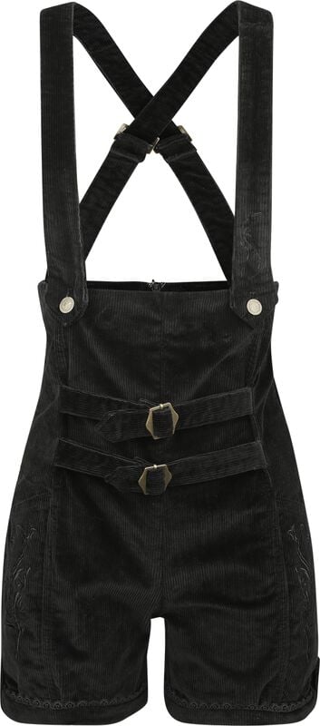 gothicana by emp "Wonka" Shorts black by Willy Wonka And The Chocolate Factory