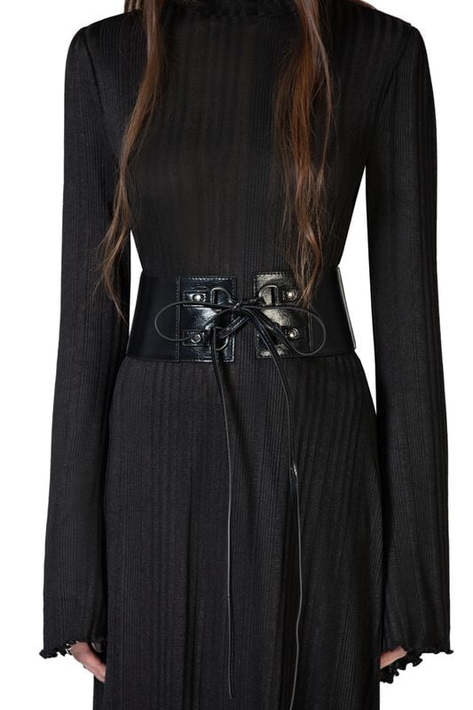 Gothicana By Emp "Woodland Pine Belt" Belt Black By KIHILIST By KILLSTAR