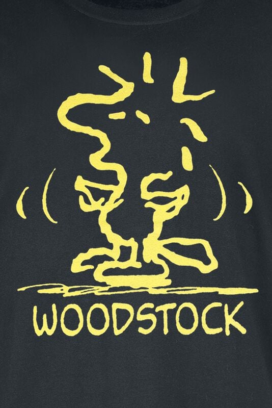 Gothicana By Emp "Woodstock" T-Shirt Black By Peanuts