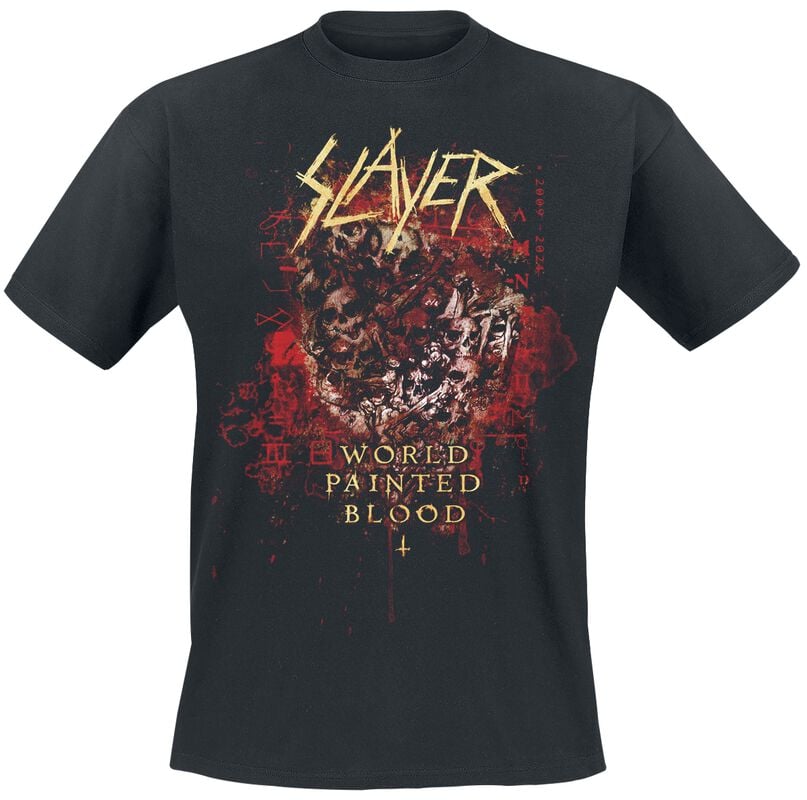 gothicana by emp "World Painted Blood Skulls 2024" T-Shirt black by Slayer