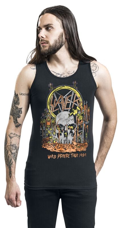 Gothicana By Emp "World Sacrifice" Tanktop Black By Slayer