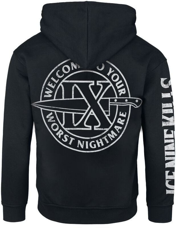 Gothicana By Emp "Worst Nightmare" Hoodie Black By Ice Nine Kills