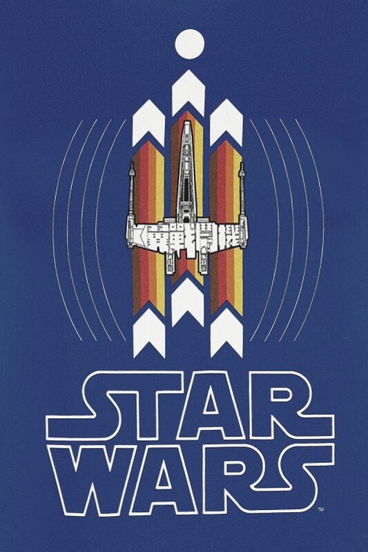 Gothicana By Emp "X-Wing Vibes" T-Shirt Blue By Star Wars