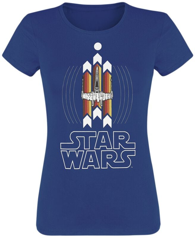 gothicana by emp "X-Wing Vibes" T-Shirt blue by Star Wars