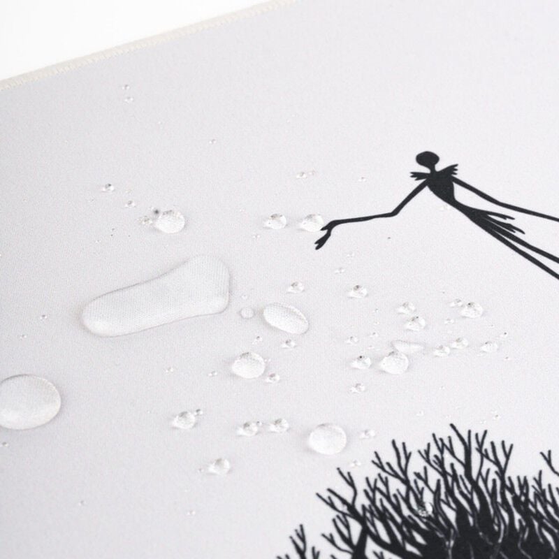 Gothicana By Emp "XL Mousepad" Desk Pad Black-white By The Nightmare Before Christmas