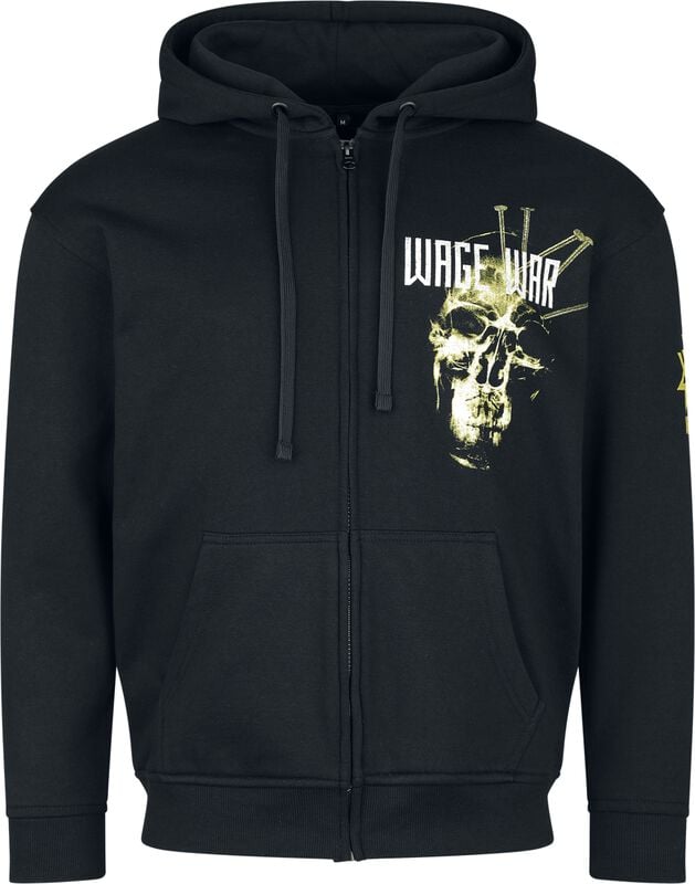 gothicana by emp "XRayNail5" Hoodie Jacket black by Wage War