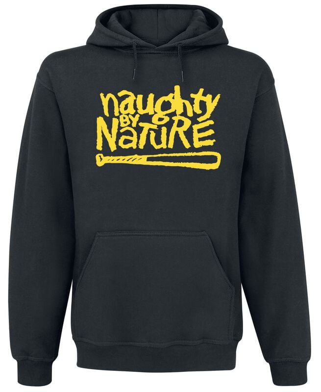 gothicana by emp "Yellow Classic" Hoodie black by Naughty by Nature
