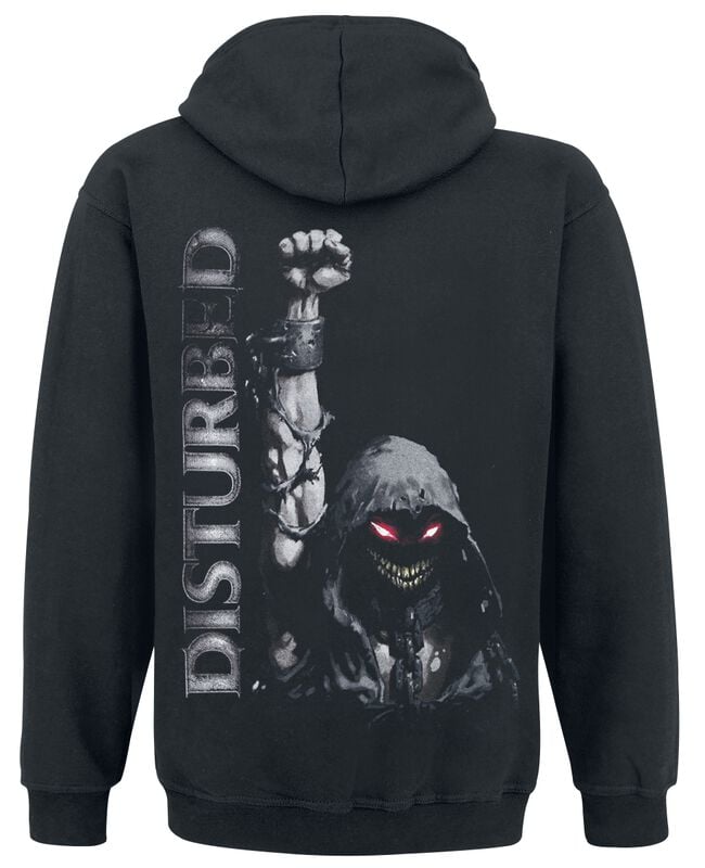 Gothicana By Emp "Yep Your Sleeve" Hoodie Jacket Black By Disturbed