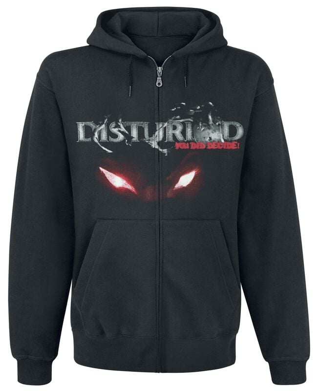gothicana by emp "Yep Your Sleeve" Hoodie Jacket black by Disturbed