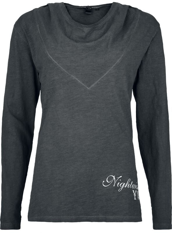 gothicana by emp "Yesterwynde Boat" Hoodie Jacket anthracite by Nightwish