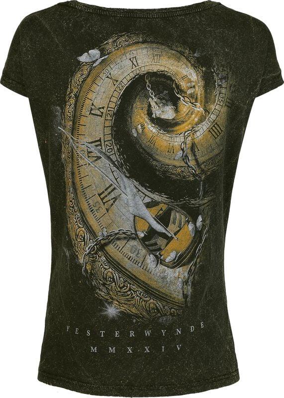 Gothicana By Emp "Yesterwynde Boat" T-Shirt Olive By Nightwish