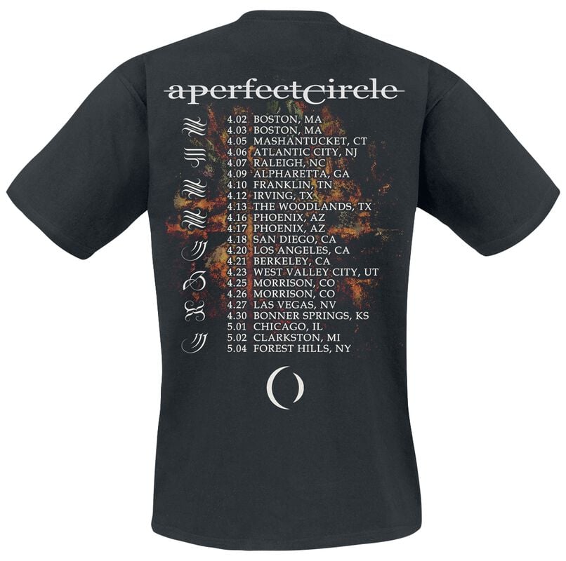 Gothicana By Emp "Yggrasil With Itin" T-Shirt Black By A Perfect Circle