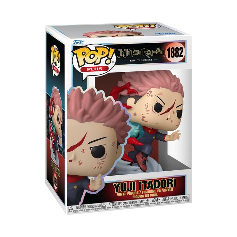 gothicana by emp "Yuji Itadori Vinyl Figurine 1882" Funko Pop by Jujutsu Kaisen