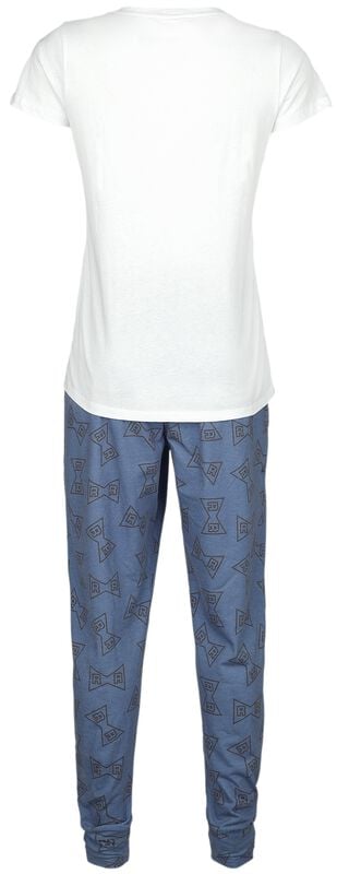 Gothicana By Emp "Z - Android 17" Pyjama White-blue By Dragon Ball