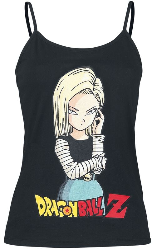 Gothicana By Emp "Z - Android 18" Pyjama Black-blue By Dragon Ball