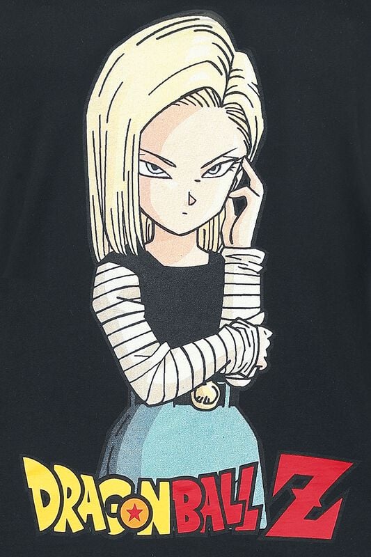 Gothicana By Emp "Z - Android 18" Pyjama Black-blue By Dragon Ball
