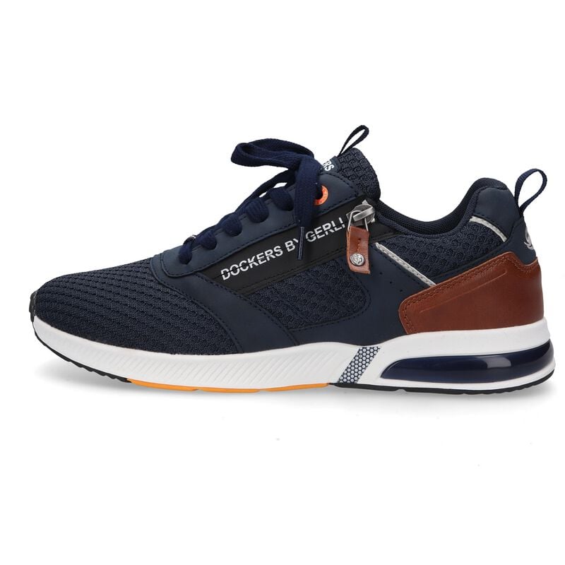 Gothicana By Emp "Zip Mesh Trainers Blue" Sneakers Navy By Dockers By Gerli