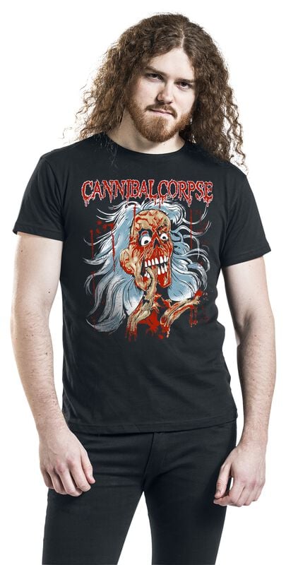 Gothicana By Emp "Zombie Reissue" T-Shirt Black By Cannibal Corpse