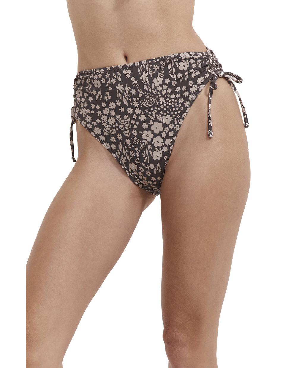 gottex Bella Flora Adjustable High Rise Bikini Bottom Bella