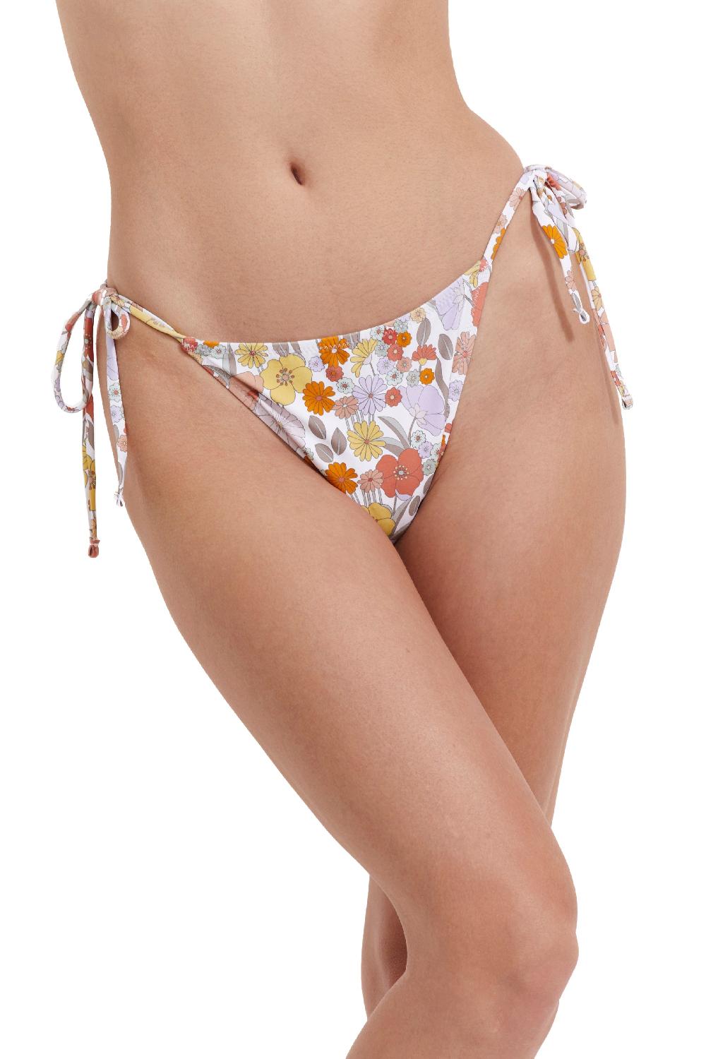gottex Botanic Party Adjustable Triangle Bikini Bottom Botanic