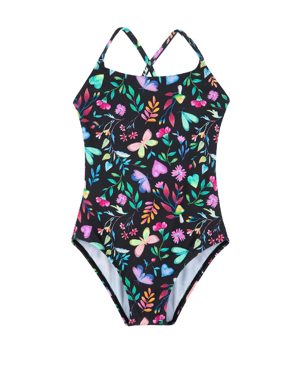 gottex Butterfly Dream Criss Cross Tie Back One Piece Butterfly