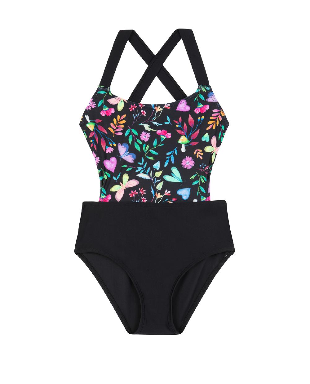 gottex Butterfly Dream Cut Out Cross Strap One Piece Butterfly