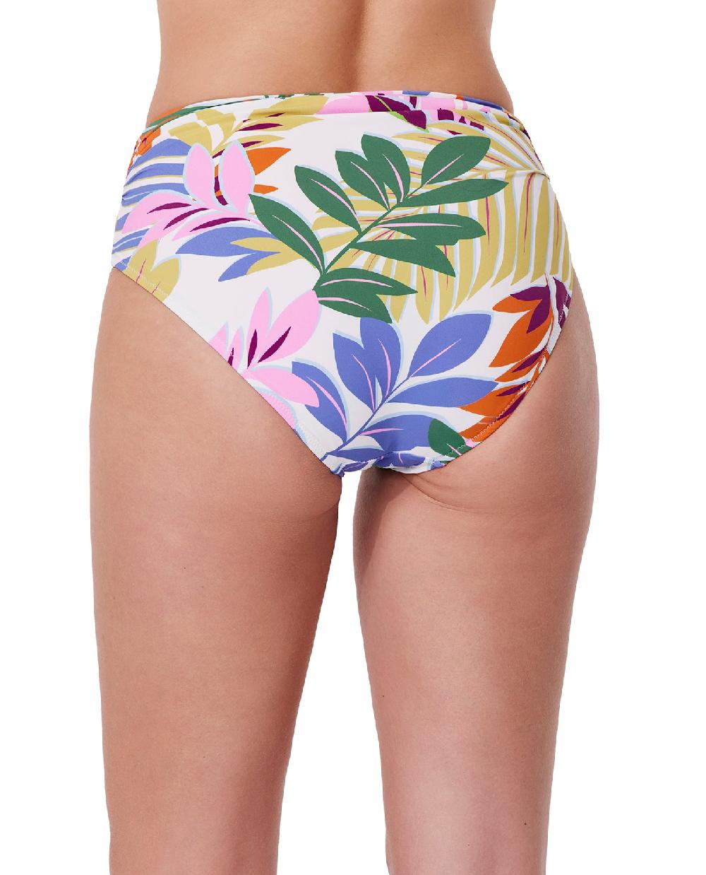 Gottex Costa Del Sol Shirred High Waist Swim Bottom Costa