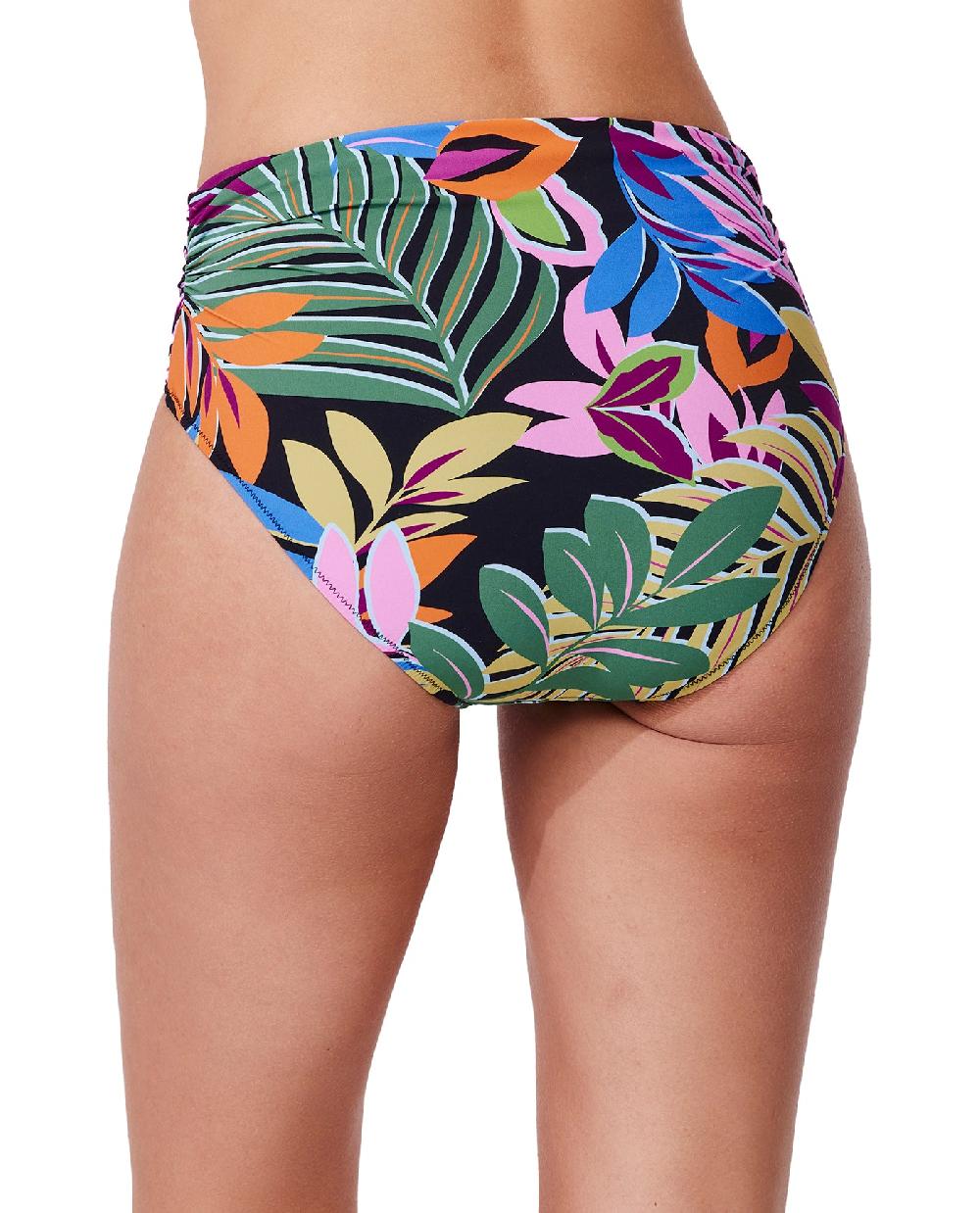 Gottex Costa Del Sol Shirred High Waist Swim Bottom Costa