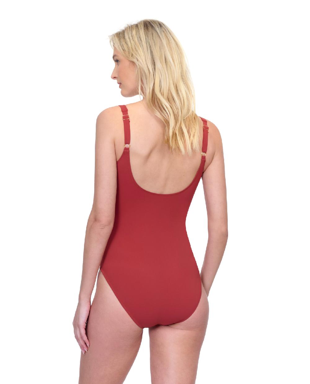 Gottex Day Dreamer Full Coverage Square Neck One Piece Swimsuit Day