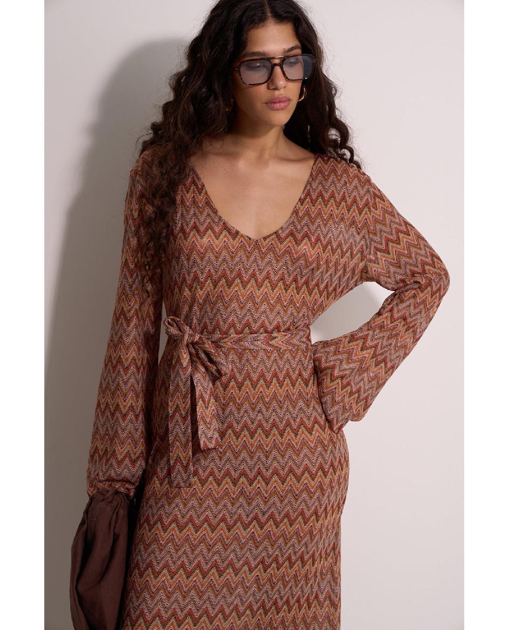 Gottex Desert Mirage Belinda Maxi Beach Dress Desert