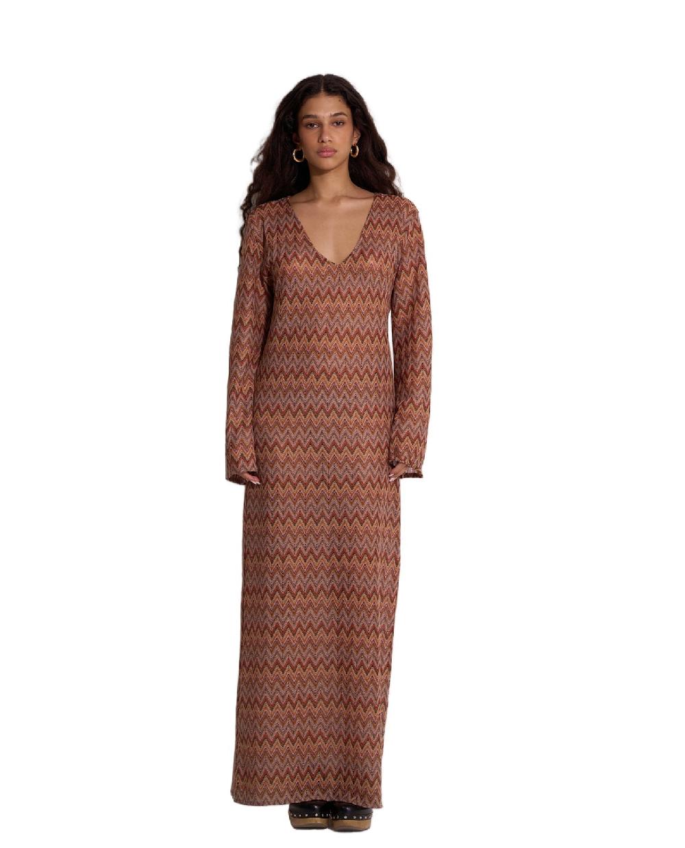 gottex Desert Mirage Belinda Maxi Beach Dress Desert
