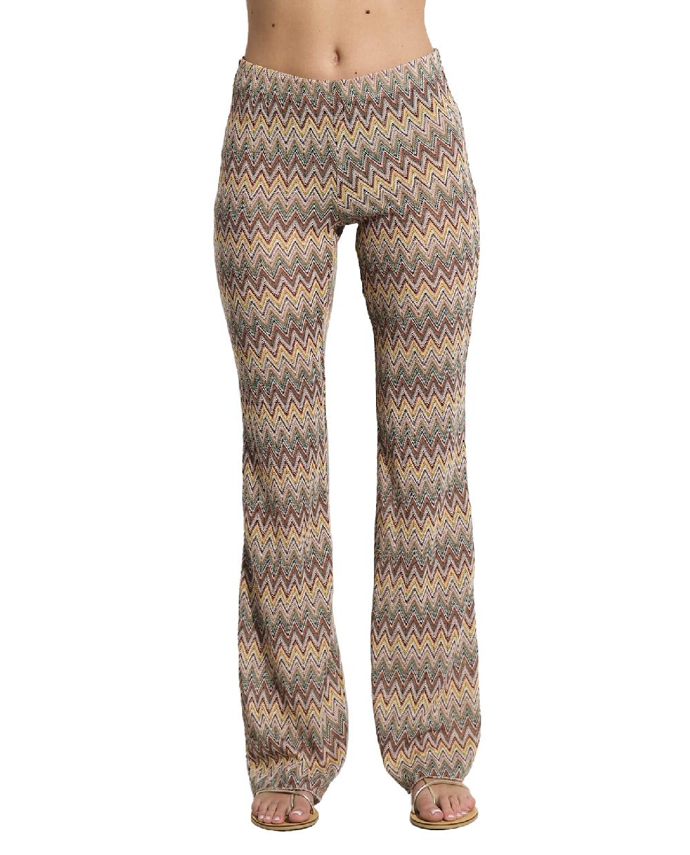 Gottex Desert Mirage High Waist Flare Beach Pants Desert