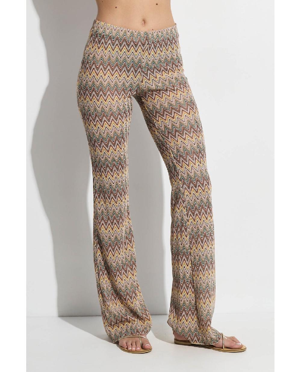 Gottex Desert Mirage High Waist Flare Beach Pants Desert