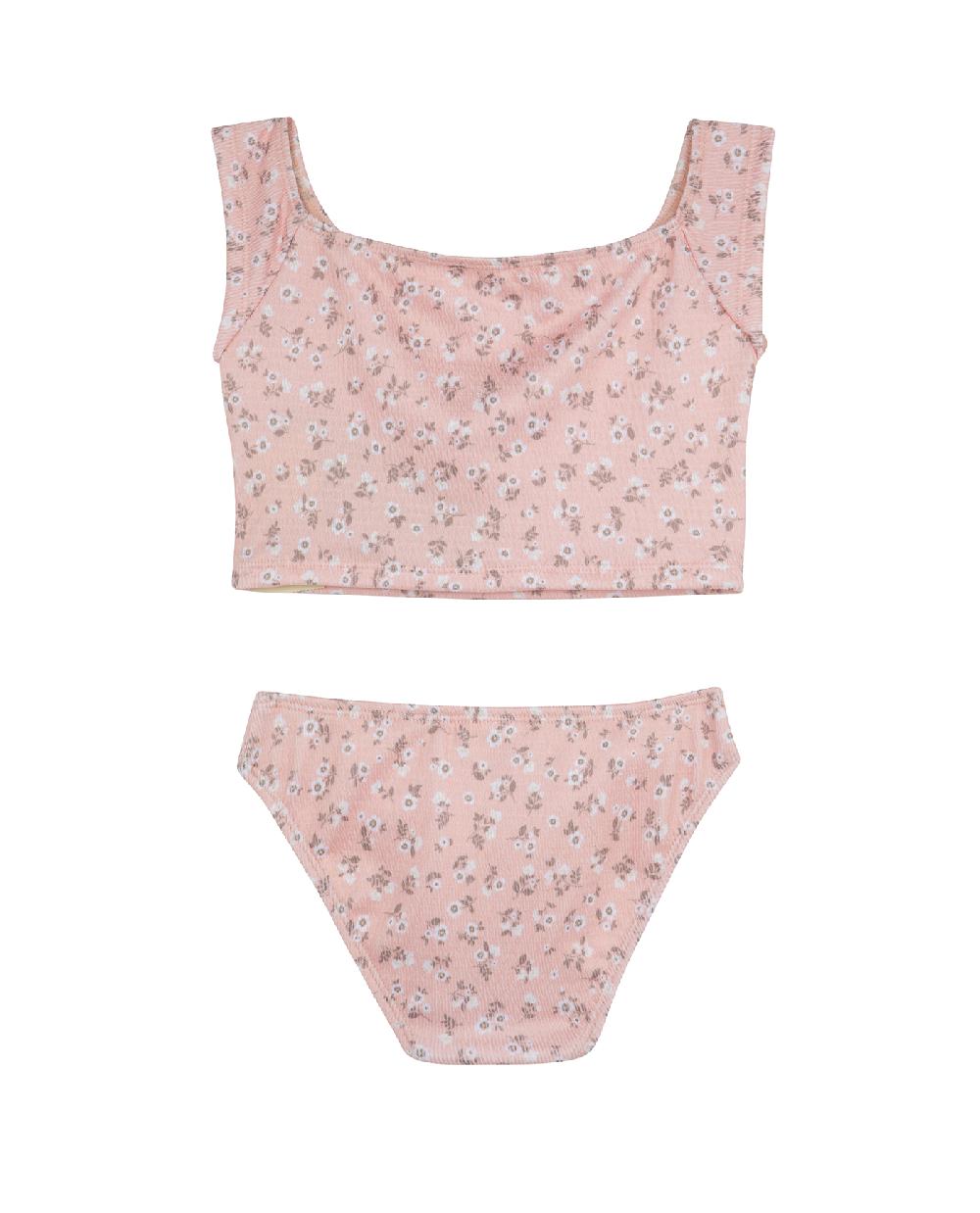 Gottex Ditsy Dream Off Shoulder Cap Sleeve Swim Set Orange