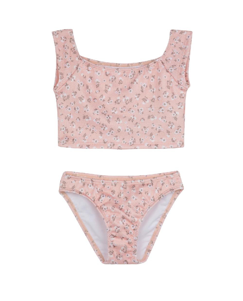 gottex Ditsy Dream Off Shoulder Cap Sleeve Swim Set Orange