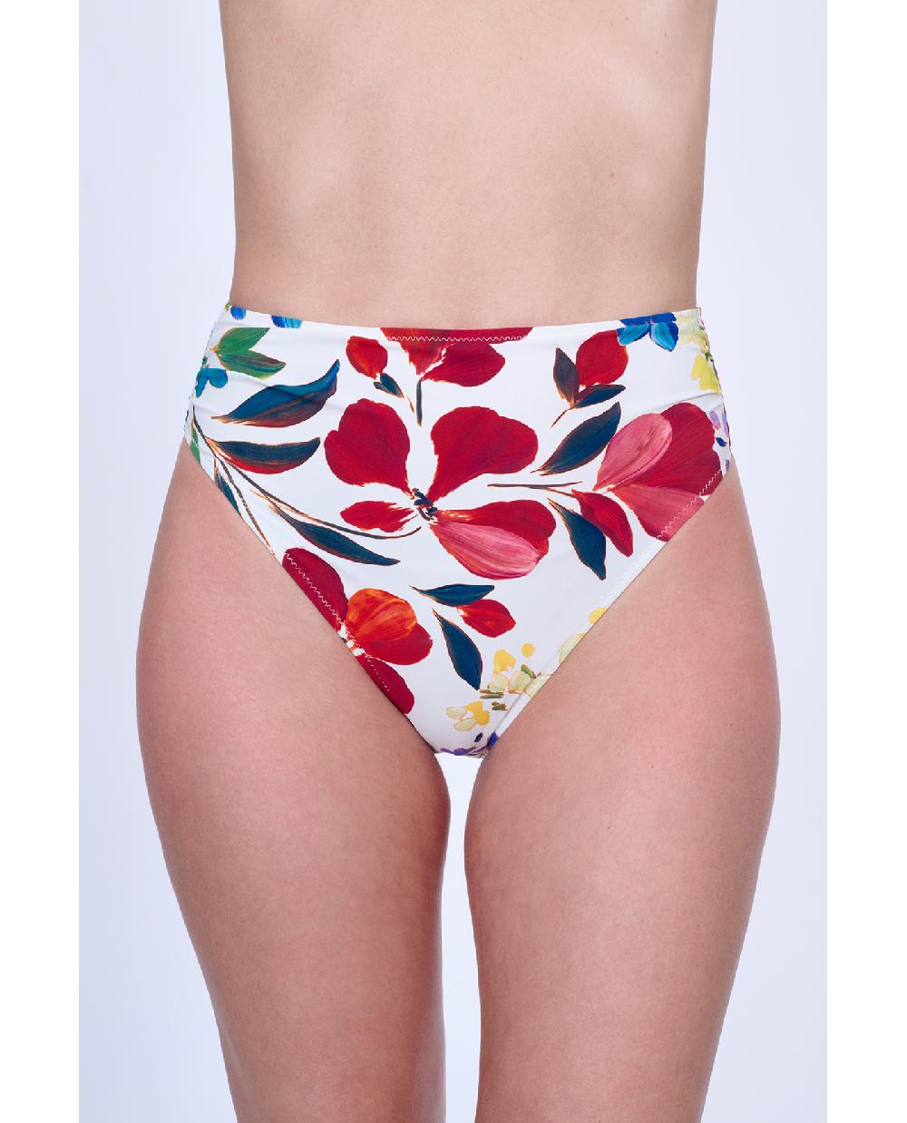 Gottex Garden Dream High Waist Bikini Bottom Garden